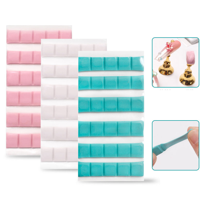 Nail Art Kaki - 1 paket Tırnak Yapıştırıcı Tutkal Kil