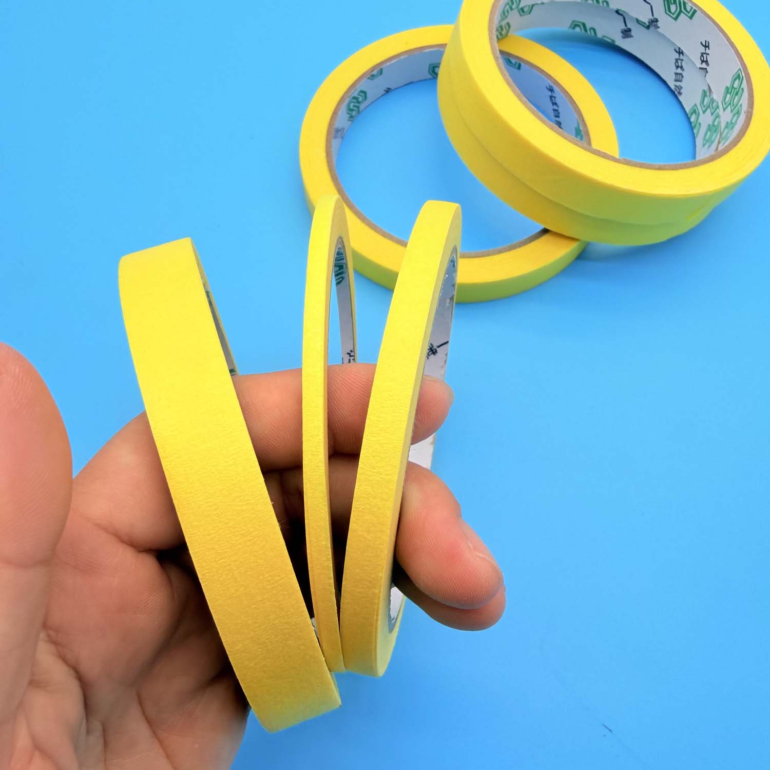 Nail Art Yellow - 3 Boyutta Sarı Maskeleme Bandı -