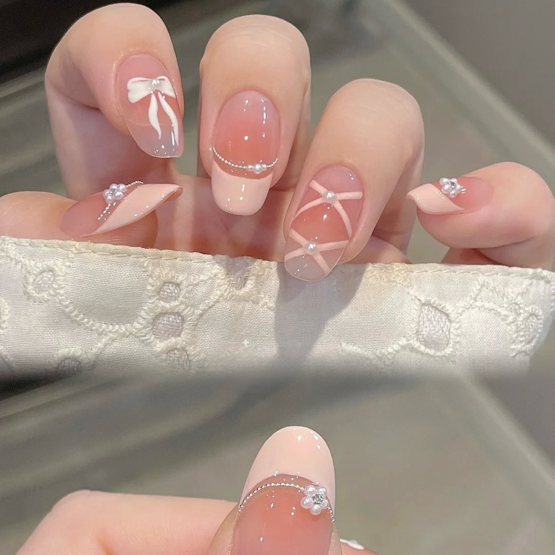 10 Adet Beyaz Fransız Pembe Ka - Nail Art French incelemesi ve fiyatı