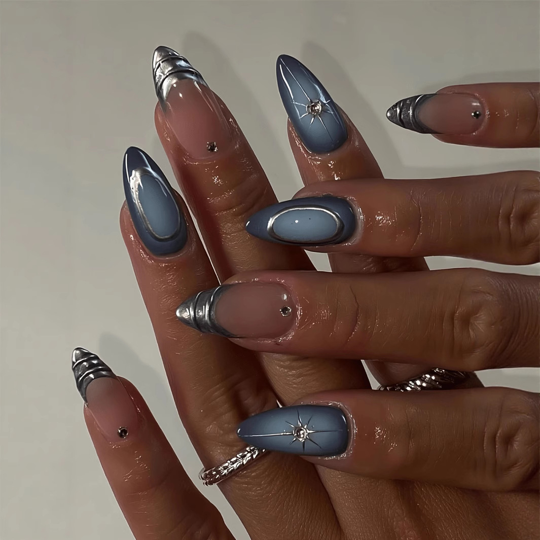 24 Adet Kısa Badem Çivi Seti T - Nail Art French incelemesi ve fiyatı