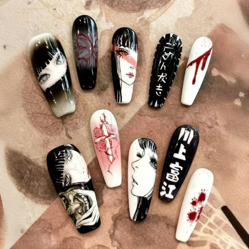 Kawakami Tomie Manikür Tatlı v - Press On Nail Set incelemesi ve fiyatı