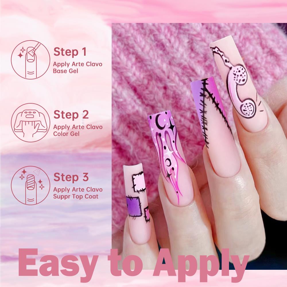 Arte Clavo Turuncu Sarı Serisi - Nail Art Yellow incelemesi ve fiyatı