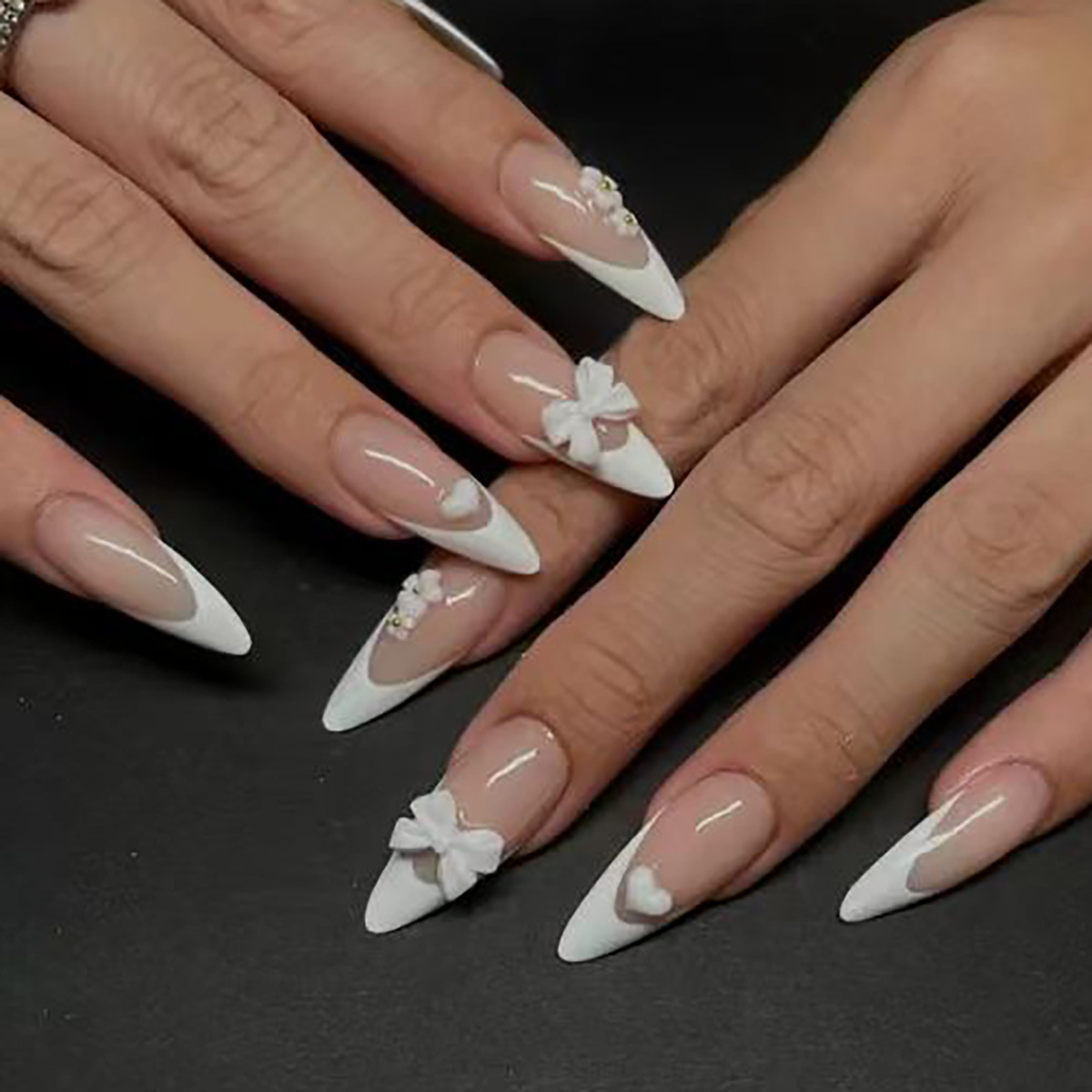 24 Adet Moda Takma Tırnaklar İ - Nail Art French incelemesi ve fiyatı