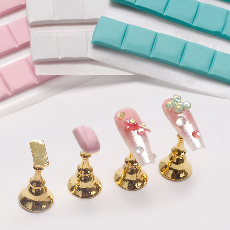1 paket Tırnak Yapıştırıcı Tut - Nail Art Kaki incelemesi ve fiyatı