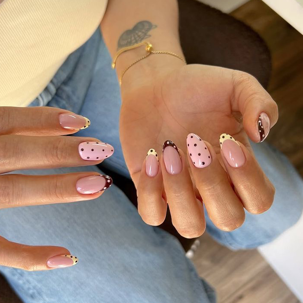 24 Adet Badem Şeklinde Takma T - Nail Art French incelemesi ve fiyatı