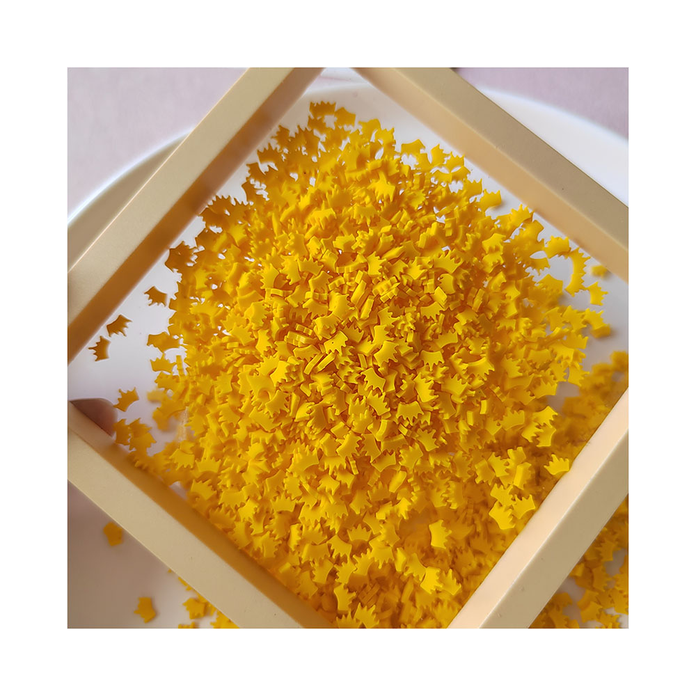 Sarı taç dilimleri için polime - Nail Art Yellow incelemesi ve fiyatı