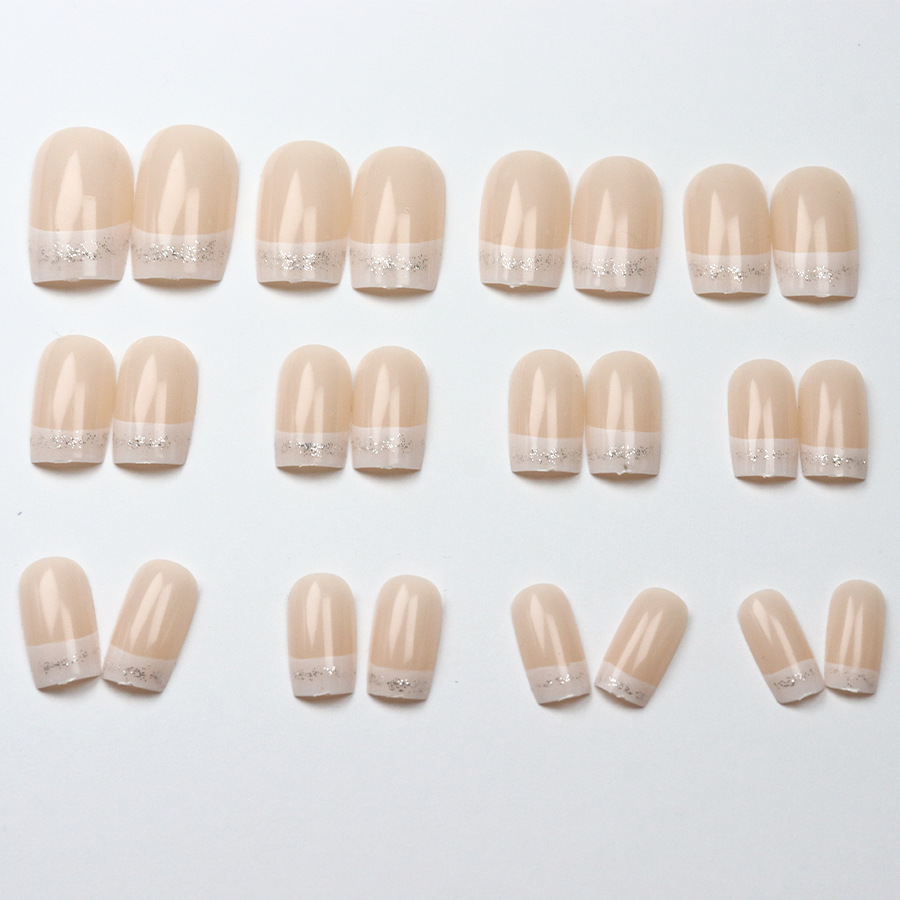 24 adet/set Orta Boy Kare takm - Nail Art French incelemesi ve fiyatı