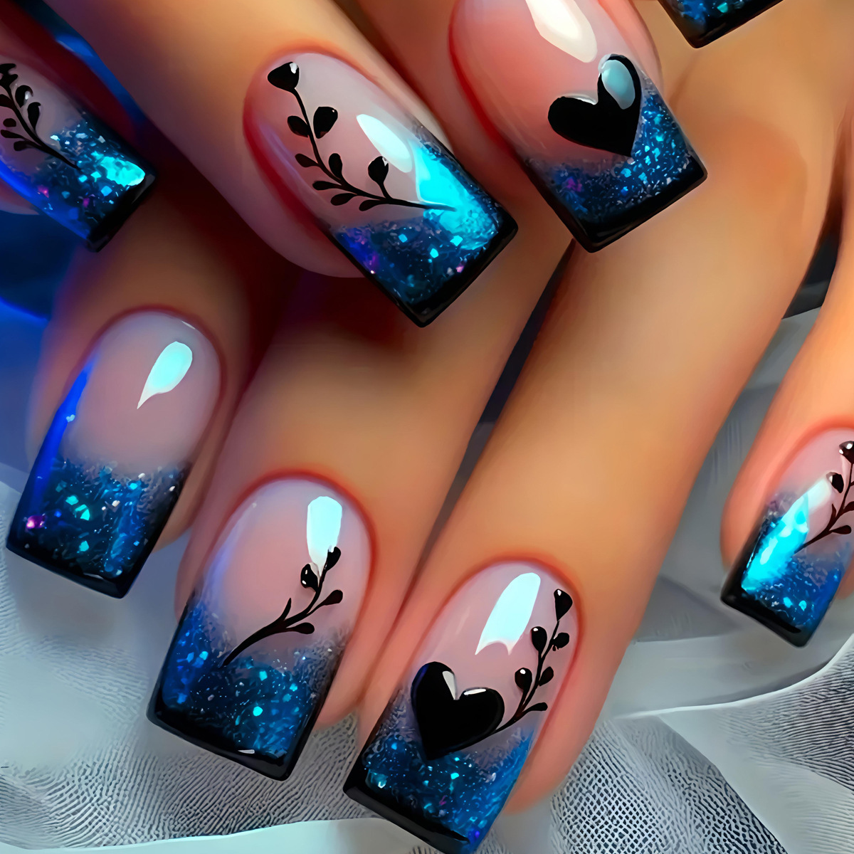 24 adet/set Kısa Orta Uzun Sah - Nail Art Yellow incelemesi ve fiyatı