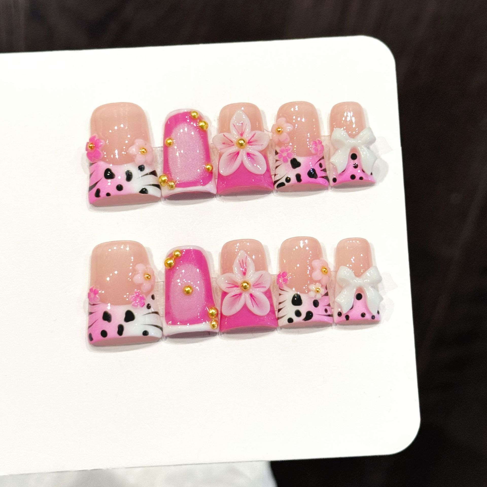 10 Adet Okyanus Stili Takma Tı - Press On Nail Set incelemesi ve fiyatı
