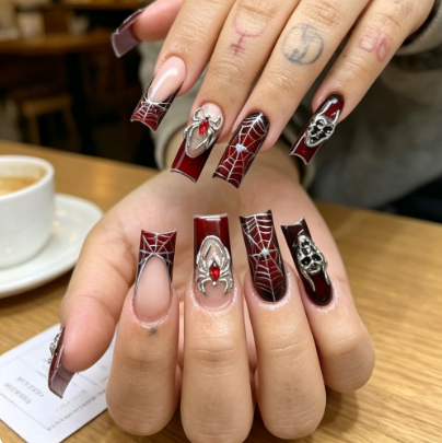 Uzun Tabut Şeklinde Nude Grady - Press On Nail Set incelemesi ve fiyatı